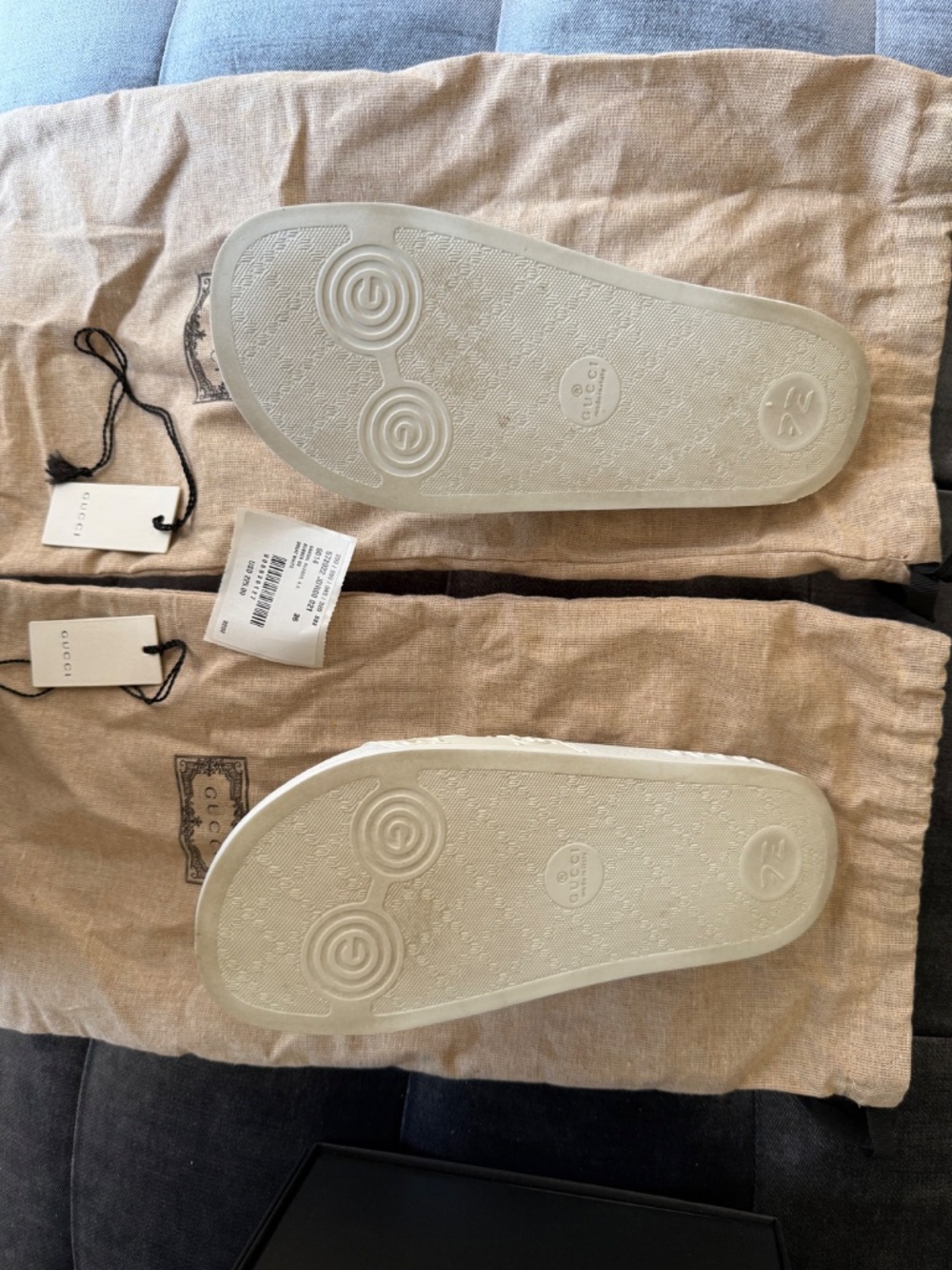 Used Gucci Rubber Slides - Picture 6 of 6